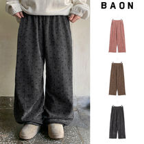 【BAON】Mokuna Banding String Heart Corduroy Pants