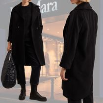 DT MaxMara ★ ピュアウールビーバー製 コート 1TORTONA 黒色