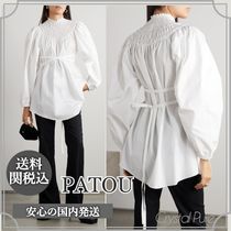 【PATOU】ウエストリボンタイ コットン スモック【送料関税込】