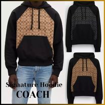 Coach★シグネチャー フーディ パーカー コットン100％
