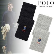 国内**POLO RALPH LAUREN** Polo ベア ケーブルニット マフラー