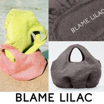 【LB掲載】限定◆Blame Lilac タオルショッパーバッグ Mini◆GR