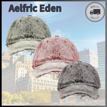 国内未入荷！Aelfric Eden★ダメージウォッシュデニムキャップ