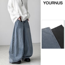 【YOURNUS】Bird Strap Balloon Denim