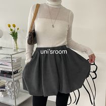 uni's room■2color ウエストゴムバルーンスカート SK-SS25-03