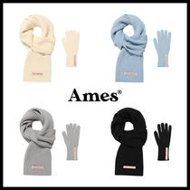 [Ames]24FW●KNIT GLOVES & MUFFLER SET