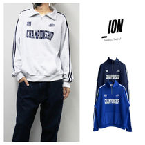 【IONSEOUL】Sporty Half Zip-Up Sweatshirt (3 colors) 4JH561