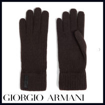 素敵☆GIORGIO ARMANI　カシミヤ グローブ リブ編み