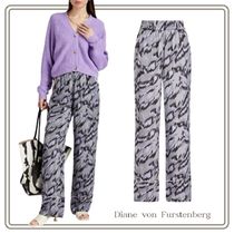 送料関税込み） Diane von Furstenberg  ワイドレッグパンツ