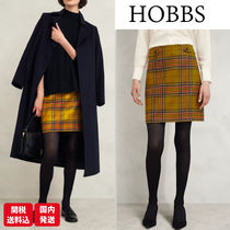 美ライン◆HOBBS MaeveWool Skirt ウール タイト スカート