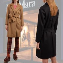 DT MaxMara ★ ピュアウール ポケット付 コート 1LIVIGNO 2色