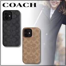 国内買付【COACH】IPHONE 16 スマホ ケース シグネチャー