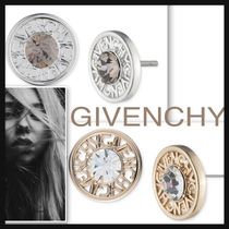 【NEW】GIVENCHY★クリスタル ロゴ/コインピアス