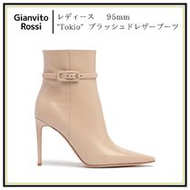 【Gianvito Rossi】"Tokio"  ブラッシュドレザーブーツ 関送無料