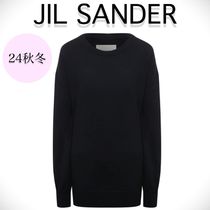 Jil Sander  /  ウール  クルーネック  ジャンパー  セーター