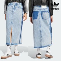 コラボ【ADIDAS】x KSENIASCHNAIDER デニム マキシスカート