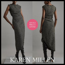 国内発・関税込!! KAREN MILLEN*ノースリーブペンシルワンピース