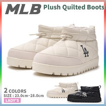 【MLB】フラッシュ キルティング ブーツ Plush Boots LA / NY