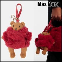 【Max Mara】 テディ バッグチャーム ロッソ ※送関込