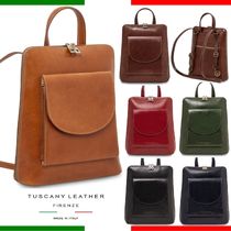 イタリア製2WAY革リュック＆バッグ◆日本未入荷 TUSCANY LEATHER