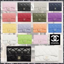 予約受付中♪CHANEL CC_フラップカードケース_キャビア_選べる色