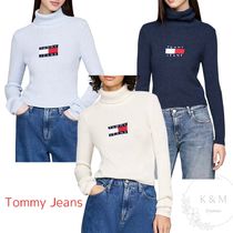 [Tommy Jeans] スリムフィット タートルネック セーター