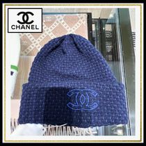 《おしゃれで上質な肌触り★》CHANEL ニット帽