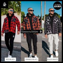 【SINNERS ATTIRE】Split Check Flannel Shirt ネルシャツ