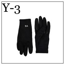 【関税込】新作◆Y-3 ワイ・スリー◆ロゴ  RUN GLOVES 手袋