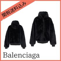 ☆Balenciaga　スキージップアップパーカーフェイクファールック