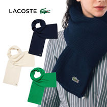 【LACOSTE】コンビ・ニッティングマフラー