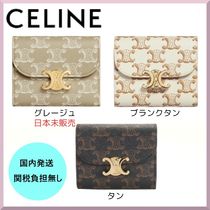 【日本未販売色有】CELINE トリオンフ ウォレット スモール