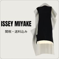 ISSEY MIYAKE【ドレス☆ホワイト/ブラック】関税送料込