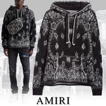 AMIRI アミリ ニットパーカー バンダナペイズリー