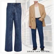 大人リッチ【Dries Van Noten】ワイドレッグジーンズ