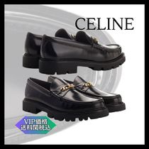 送料関税込★CELINE☆トリオンフチェーン チャンキーローファー