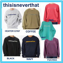 【THISISNEVERTHAT】 T-Logo Crewneck★韓国人気★