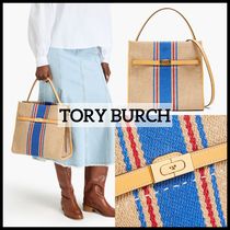 ☆セール中☆【TORY BURCH】ツイード&スエード トートバッグ