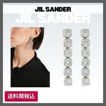 送料関税込み★JIL SANDER★クリスタル ドロップ ピアス