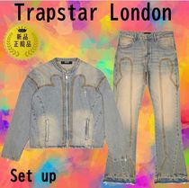 Trapstar London Irongate Denim Jacket Panel Jeans○送料無○