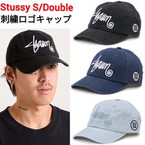 【送料無料】[S/Double Stussy] ロゴ刺繍 キャップ