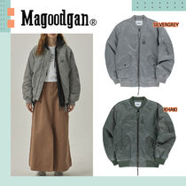 MAGOODGAN ♥ Bomber 5602 Pigment Padding Jumper/追跡付