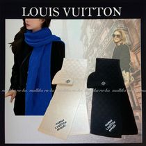 国内発☆【LOUIS VUITTON】マフラー ダミエ ヘリテージ スナッグ