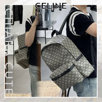 【24AW NEW】CELINE_men / トリオンフ キャンバス バックパック