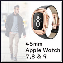 Golden Concept◆Apple Watch Case◆ROYAL Rose G x Black Strap