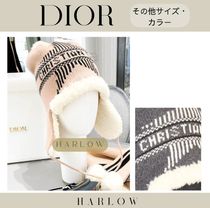 DIOR ディオールアルプス ニット 帽子 ベージュ グレー シャプカ