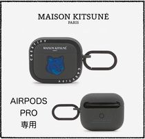 ★MAISON KITSUNE★ BOLD FOX HEAD AIRPODS PRO ケース 青