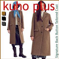 KUHO PLUS◆シグニチャ バック ボタン テーラード コートです