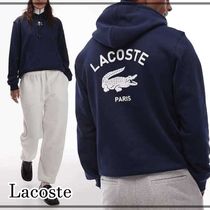 【Lacoste】フロントロゴ パーカー  ※送関込