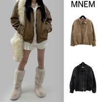 【mnem】Riva Suede Blouson